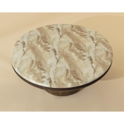 Orula Coffee Table - Marble Look - Macchiato 112807 112807 ORULA COFFEE TABLE 1