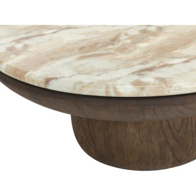 Orula Coffee Table - Marble Look - Macchiato 112807 112807 ORULA COFFEE TABLE 26