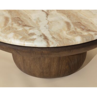Orula Coffee Table - Marble Look - Macchiato 112807 112807 ORULA COFFEE TABLE 6