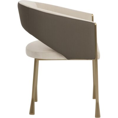 Jahara Dining Armchair - Meg Taupe / Porcini Taupe 7 Jahara Dining Armchair - Meg Taupe / Porcini Taupe 112827 112827 3