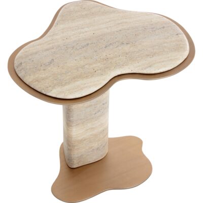 Isola End Table - Travertine Look - Dune 9 Isola End Table - Travertine Look - Dune 112829 112829 4