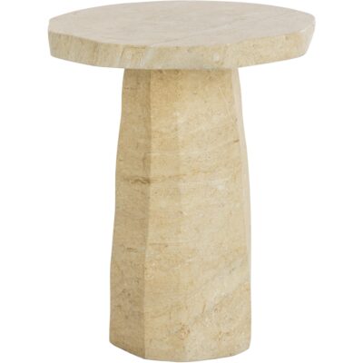 Baldur End Table - Travertine Look - Natural 7 Baldur End Table - Travertine Look - Natural 112831 112831 2