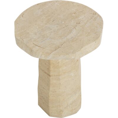 Baldur End Table - Travertine Look - Natural 8 Baldur End Table - Travertine Look - Natural 112831 112831 3