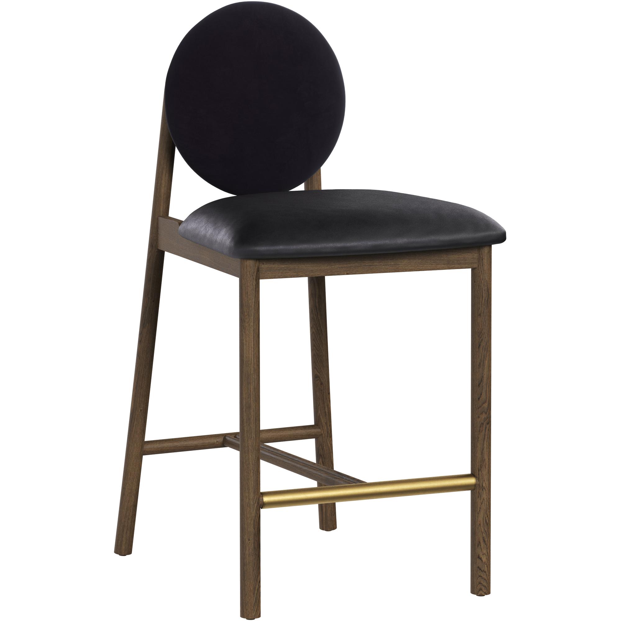 Orabell Counter Stool - Bravo Black / Abbington Black 1 Orabell Counter Stool - Bravo Black / Abbington Black