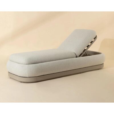 Sonora Lounger - Greige - Gracebay Light Grey