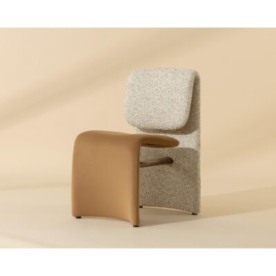 Dunnington Dining Chair - Gold - Kona Camel / Noah Ecru 13 Dunnington Dining Chair - Gold - Kona Camel / Noah Ecru 112873 112873 DUNNINGTON DINING CHAIR GOLD KONA CAMEL NOAH ECRU