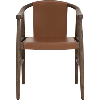 Aran Dining Armchair - Hazelnut Leather 7 Aran Dining Armchair - Hazelnut Leather 112875 112875 2