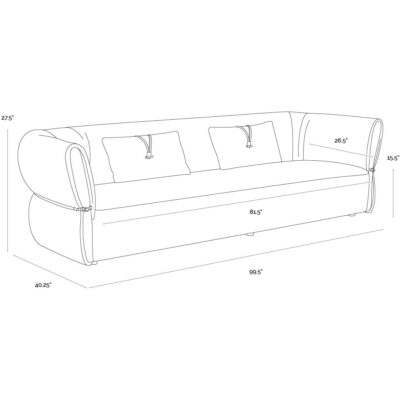 Davisville Sofa - Santa Cruz Cappuccino 17 Davisville Sofa - Santa Cruz Cappuccino 112876 112876 10