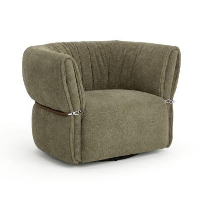 Davisville Swivel Armchair - Colorado Eucalyptus