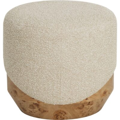 Mithuna Ottoman - Small - Santa Cruz Oatmeal 112895 112895 3