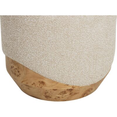 Mithuna Ottoman - Small - Santa Cruz Oatmeal 112895 112895 5