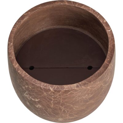 Aster Planter - Small - Marble Look - Mocha 112896 112896 2