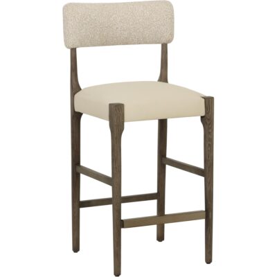 Guardi Counter Stool - Scottsdale Eggshell / Santa Cruz Oatmeal