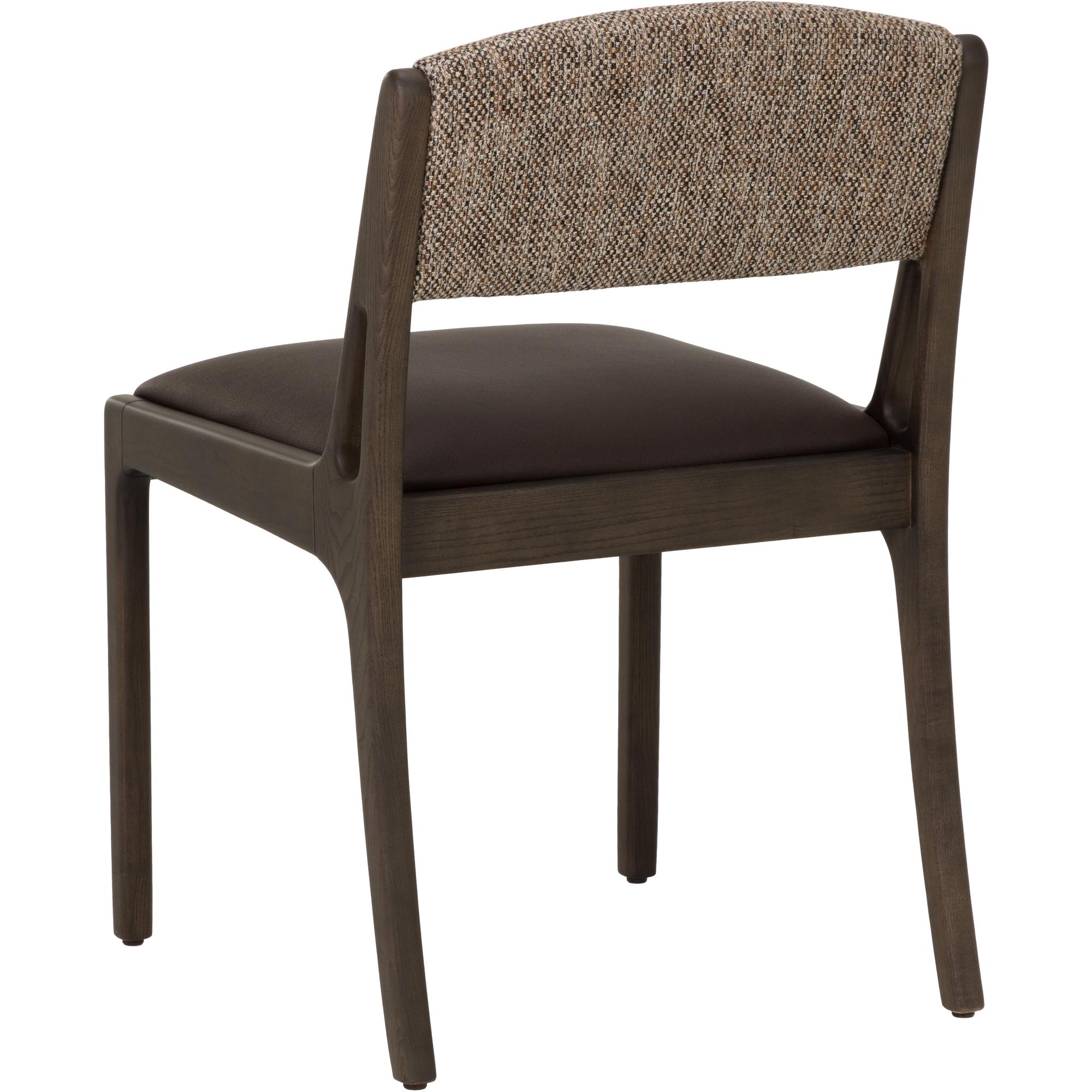 Mertola Dining Chair - Scottsdale Espresso / Ravello Branzino 4 Mertola Dining Chair - Scottsdale Espresso / Ravello Branzino - Image 4