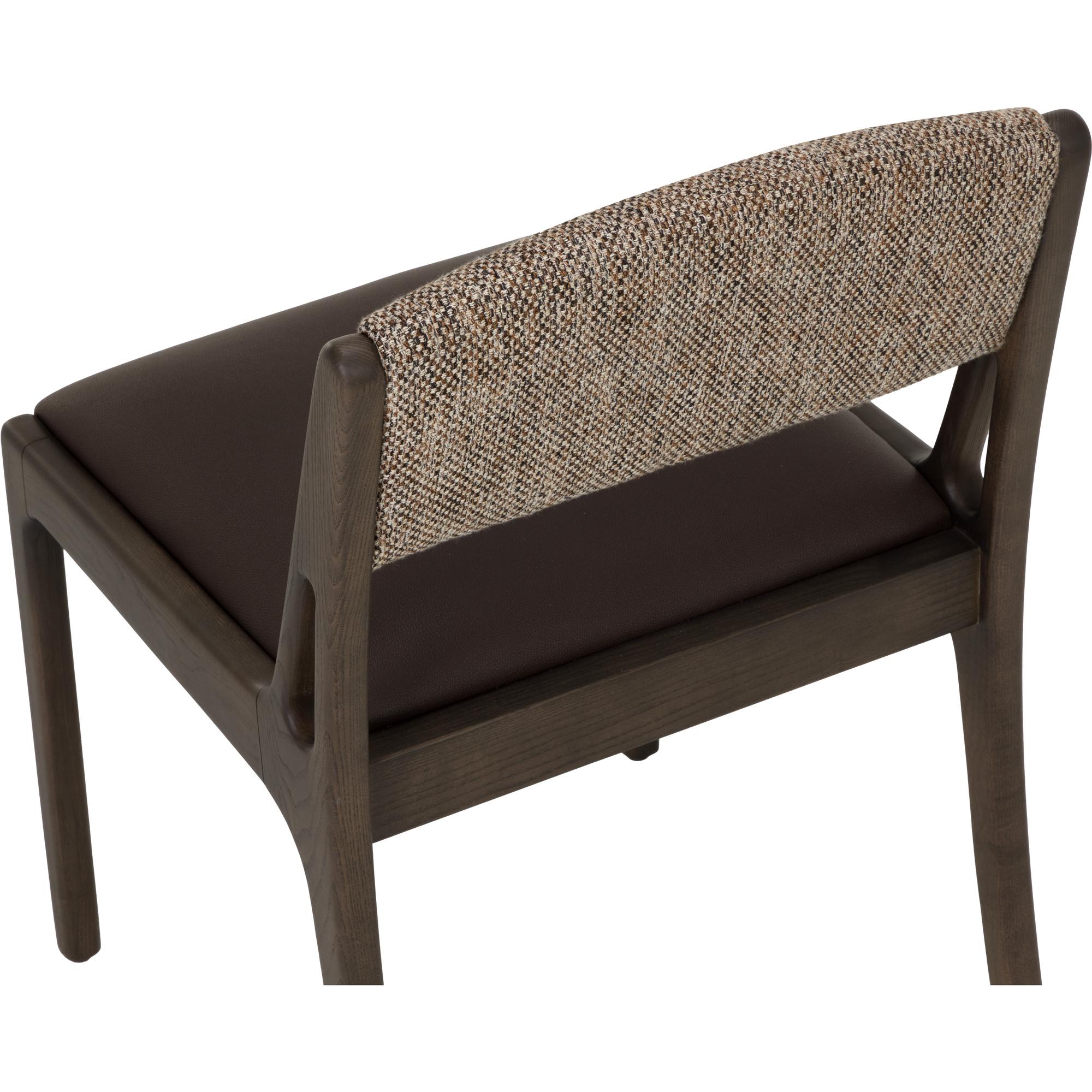 Mertola Dining Chair - Scottsdale Espresso / Ravello Branzino 5 Mertola Dining Chair - Scottsdale Espresso / Ravello Branzino - Image 5