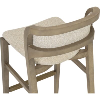 Arco Barstool - Greige - Santa Cruz Oatmeal 9 Arco Barstool - Greige - Santa Cruz Oatmeal 112928 112928 5