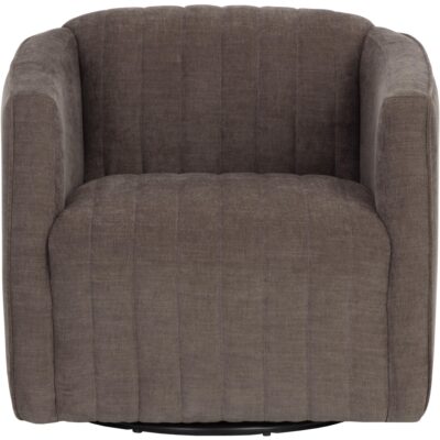 Garrison Swivel Lounge Chair - Rika Chocolate 6 Garrison Swivel Lounge Chair - Rika Chocolate 112950 112950 2