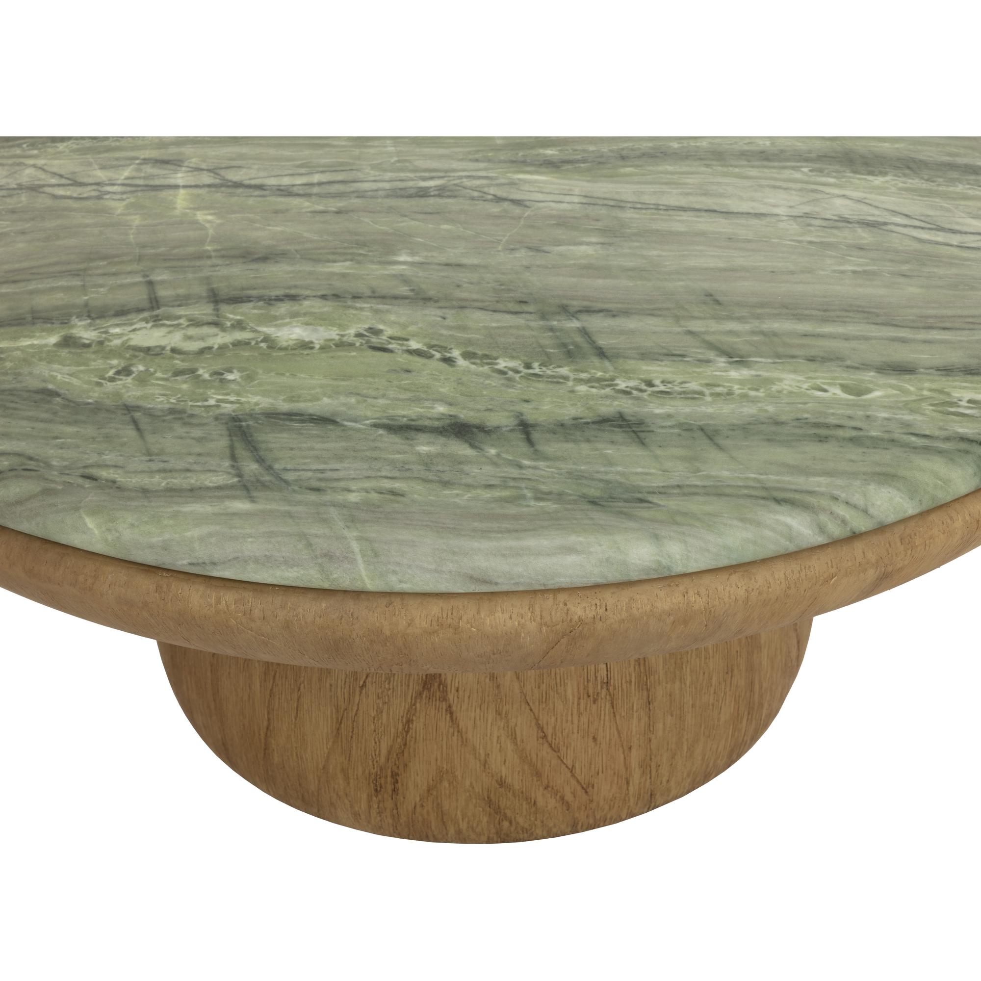 Orula Coffee Table - Marble Look - Sage 4 Orula Coffee Table - Marble Look - Sage - Image 4