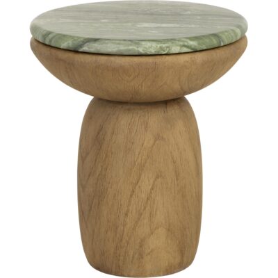 Orula End Table - Marble Look - Sage 112970 112970 2