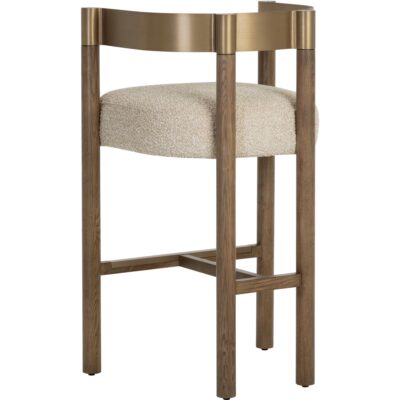 Manolo Barstool - Santa Cruz Oatmeal 112979 112979 MANOLO BARSTOOL ANTA CRUZ OATMEAL 23