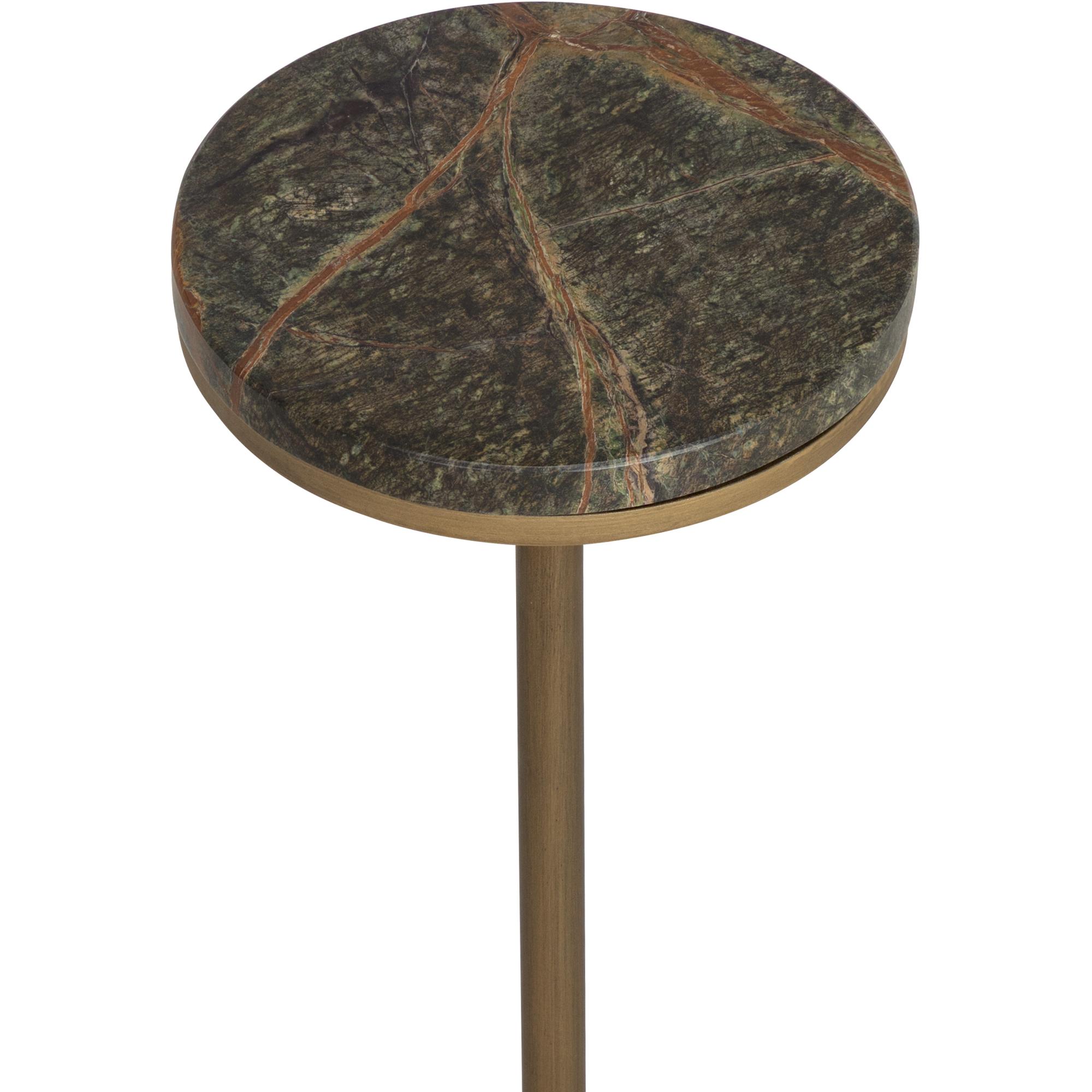 Ivor End Table - Bronze Marble 4 Ivor End Table - Bronze Marble - Image 4