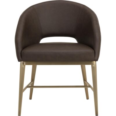 Abelson Dining Armchair - Eglinton Espresso 6 Abelson Dining Armchair - Eglinton Espresso 112987 112987 2