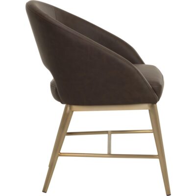 Abelson Dining Armchair - Eglinton Espresso 7 Abelson Dining Armchair - Eglinton Espresso 112987 112987 3