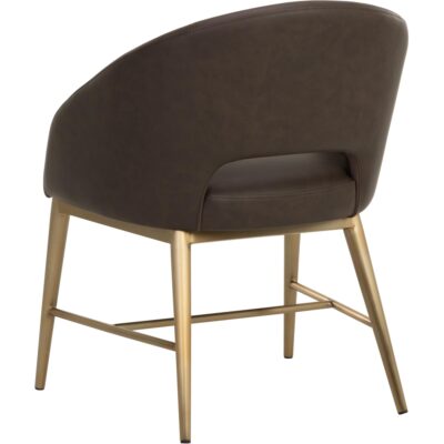 Abelson Dining Armchair - Eglinton Espresso 8 Abelson Dining Armchair - Eglinton Espresso 112987 112987 4
