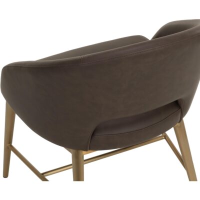 Abelson Dining Armchair - Eglinton Espresso 9 Abelson Dining Armchair - Eglinton Espresso 112987 112987 5
