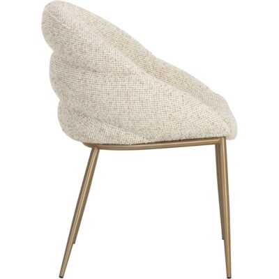 Caprielle Dining Armchair - Noah Ecru 112992 112992 3