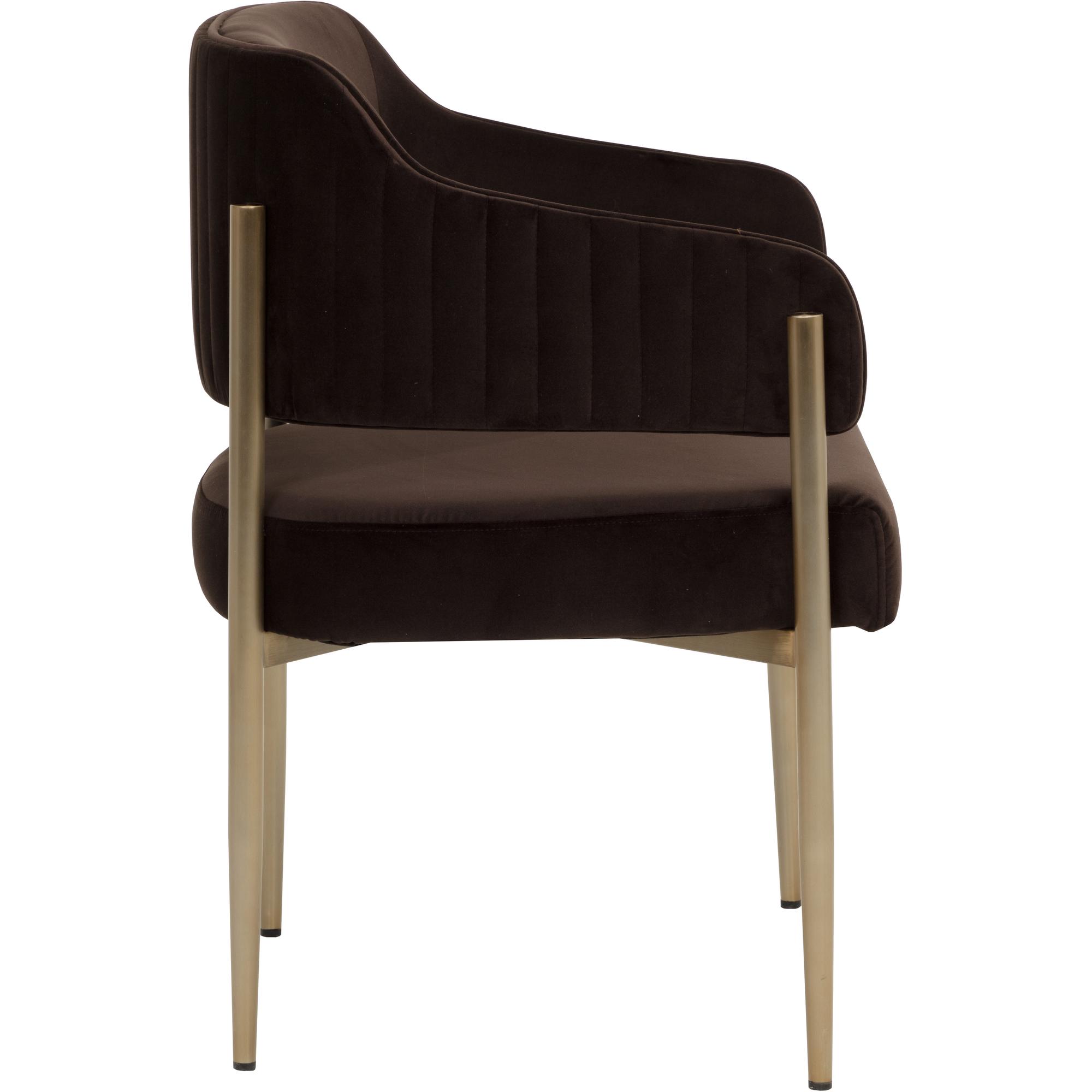 Tova Dining Armchair - Diamond Mink 3 Tova Dining Armchair - Diamond Mink - Image 3