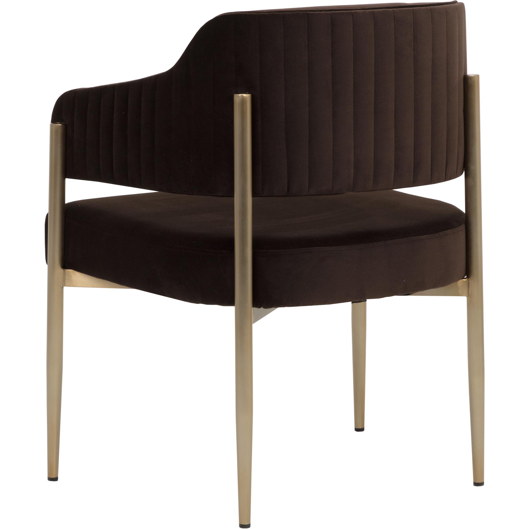 Tova Dining Armchair - Diamond Mink 4 Tova Dining Armchair - Diamond Mink - Image 4
