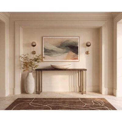 Tilda Hand -Tufted Rug - Brown / Cream - 8' X 10' 12 Tilda Hand -Tufted Rug - Brown / Cream - 8' X 10' 113010 113010 2