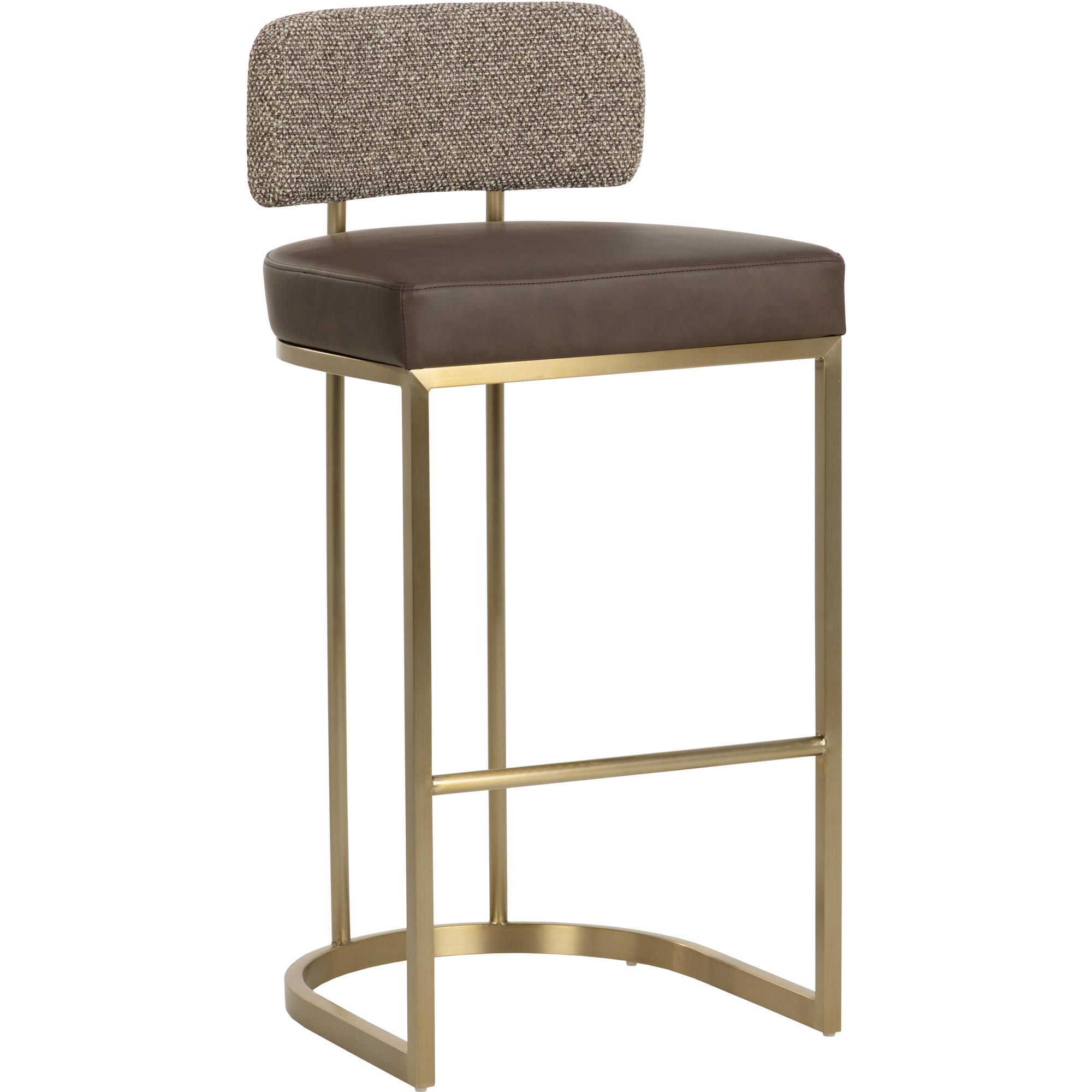 Larissa Barstool - Eglinton Espresso / Gellar Earth 1 Larissa Barstool - Eglinton Espresso / Gellar Earth