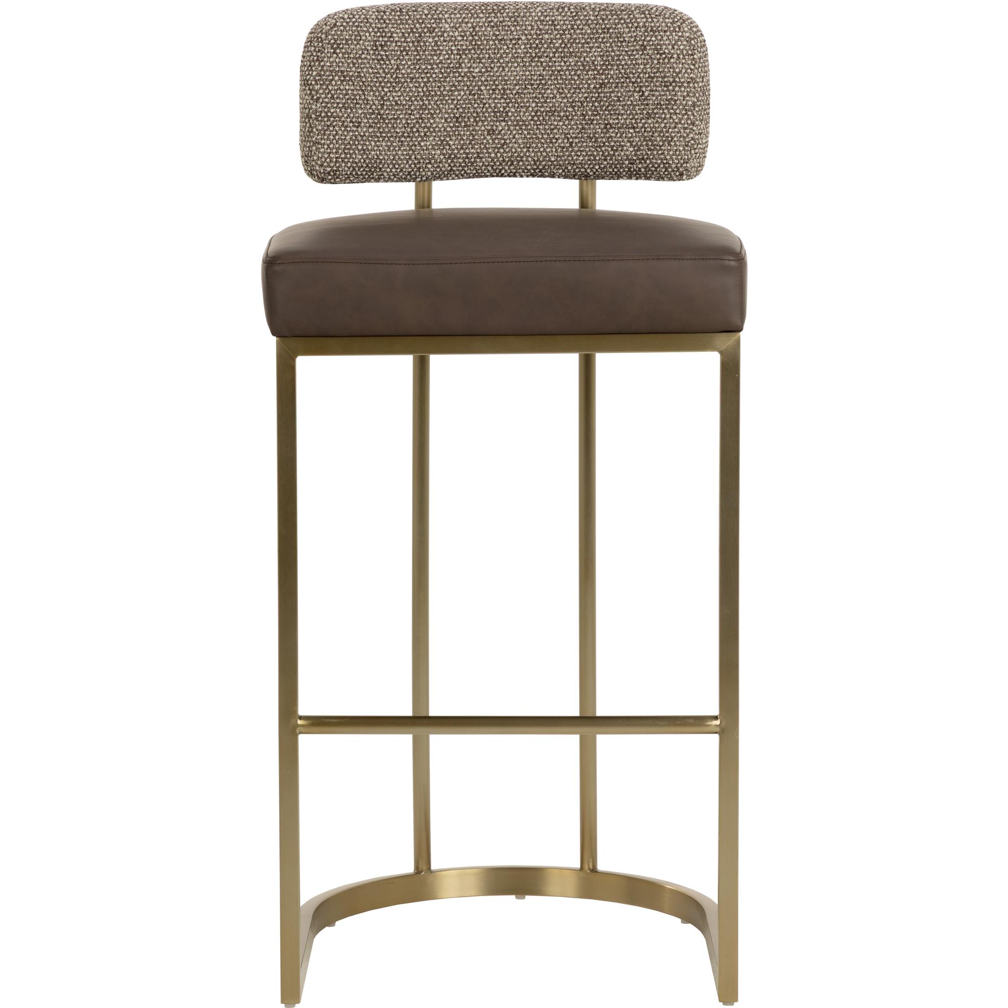 Larissa Barstool - Eglinton Espresso / Gellar Earth 2 Larissa Barstool - Eglinton Espresso / Gellar Earth - Image 2