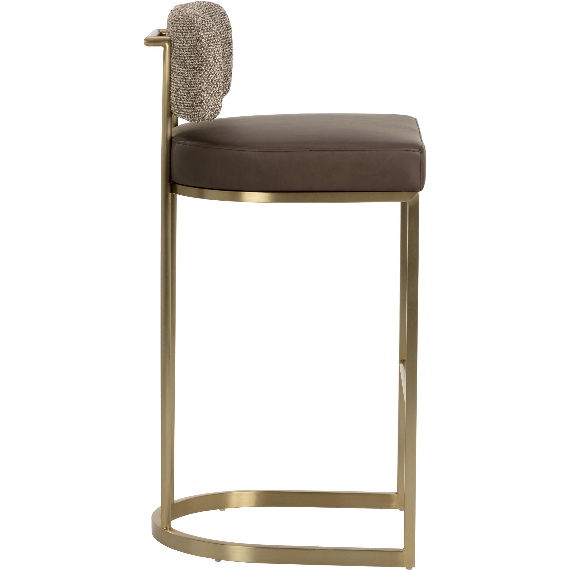 Larissa Barstool - Eglinton Espresso / Gellar Earth 3 Larissa Barstool - Eglinton Espresso / Gellar Earth - Image 3