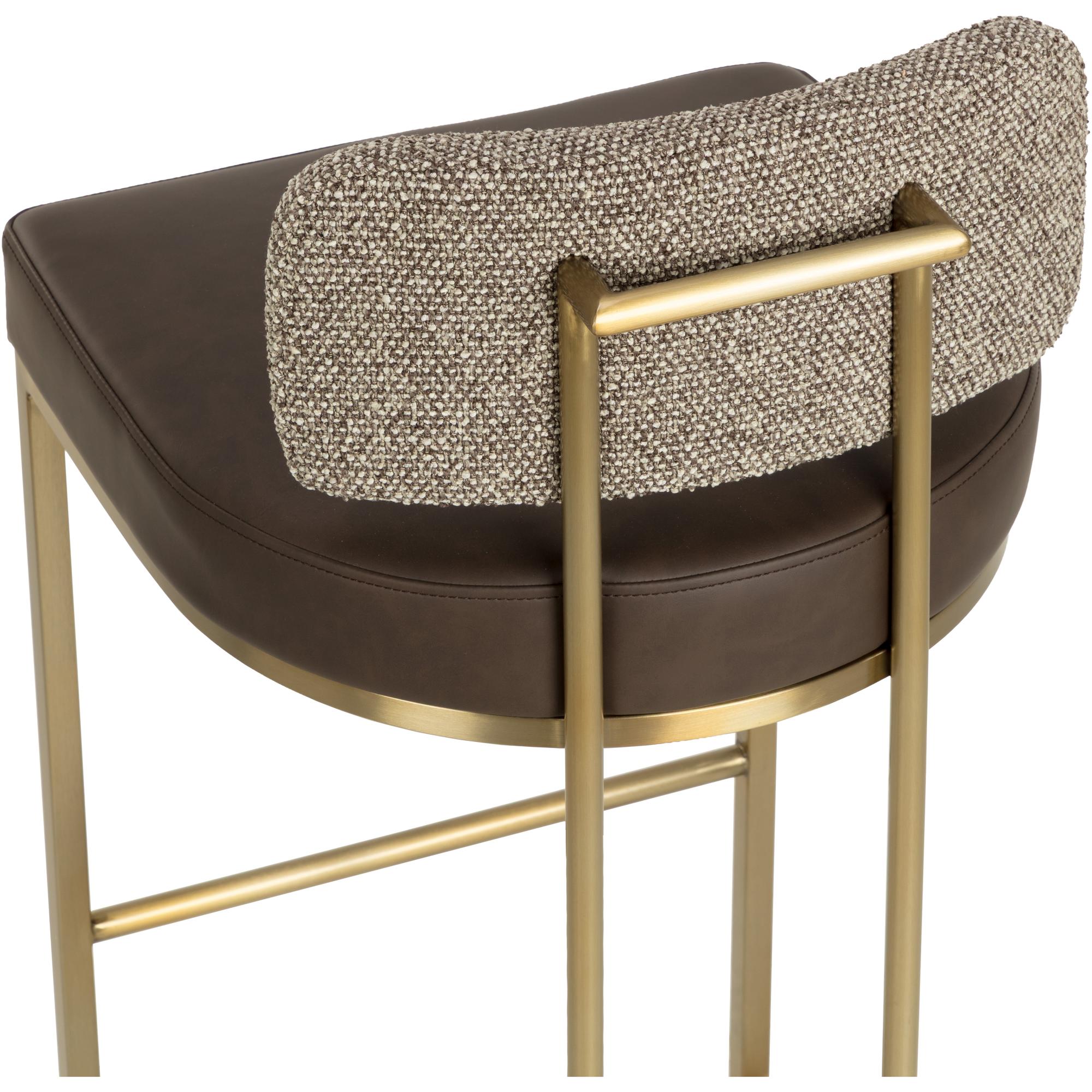 Larissa Barstool - Eglinton Espresso / Gellar Earth 5 Larissa Barstool - Eglinton Espresso / Gellar Earth - Image 5