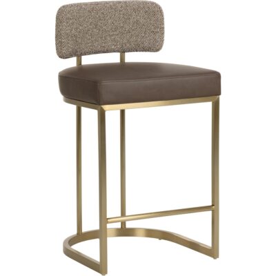 Larissa Counter Stool - Eglinton Espresso / Gellar Earth