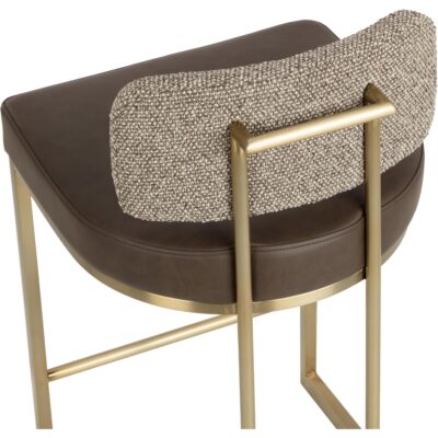 Larissa Counter Stool - Eglinton Espresso / Gellar Earth 9 Larissa Counter Stool - Eglinton Espresso / Gellar Earth 113027 113027 5