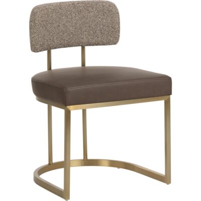 Larissa Dining Chair - Eglinton Espresso / Gellar Earth