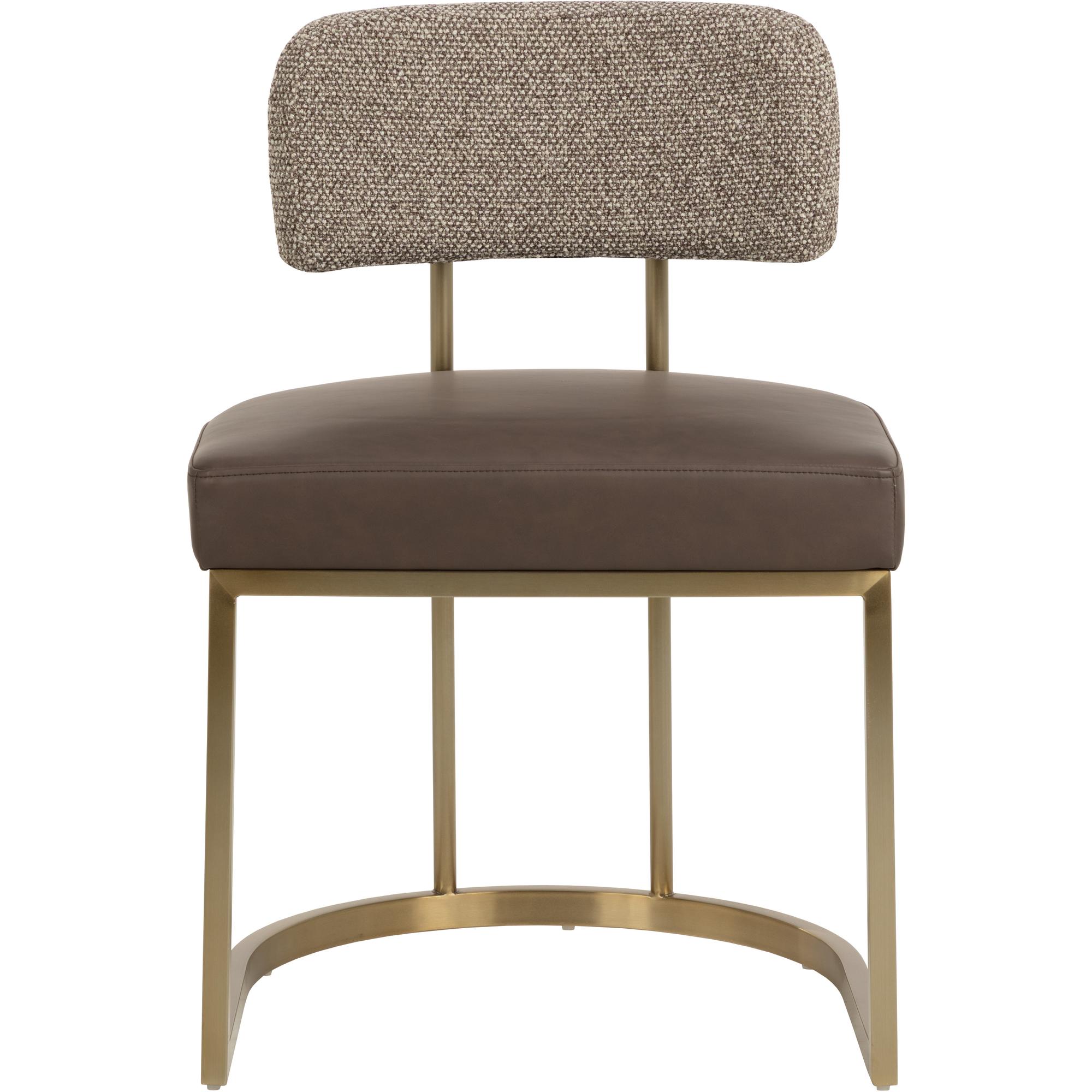 Larissa Dining Chair - Eglinton Espresso / Gellar Earth 2 Larissa Dining Chair - Eglinton Espresso / Gellar Earth - Image 2