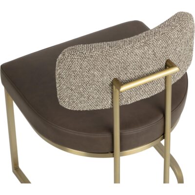 Larissa Dining Chair - Eglinton Espresso / Gellar Earth 11 Larissa Dining Chair - Eglinton Espresso / Gellar Earth 113028 113028 5