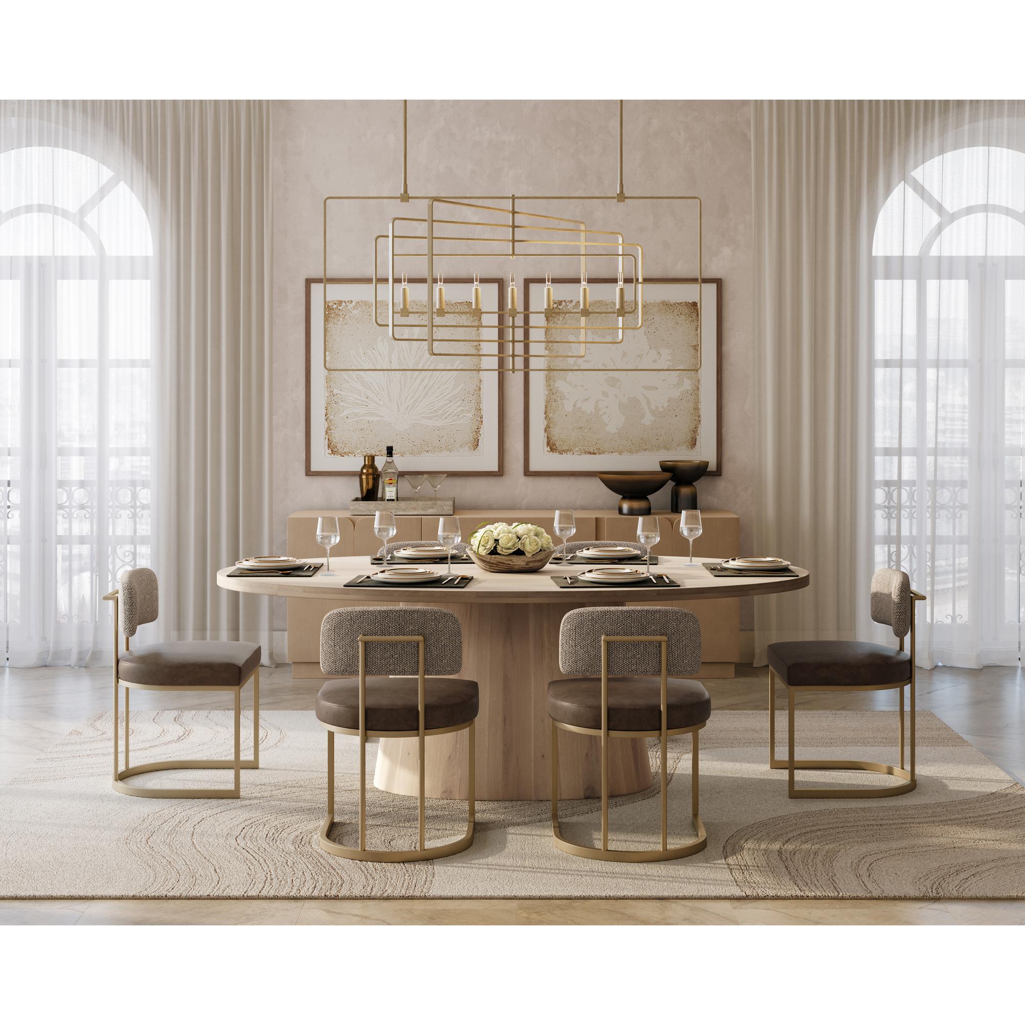 Larissa Dining Chair - Eglinton Espresso / Gellar Earth 6 Larissa Dining Chair - Eglinton Espresso / Gellar Earth - Image 6