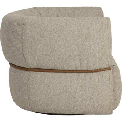 Davisville Swivel Armchair - Santa Cruz Cappuccino 113035 113035 3