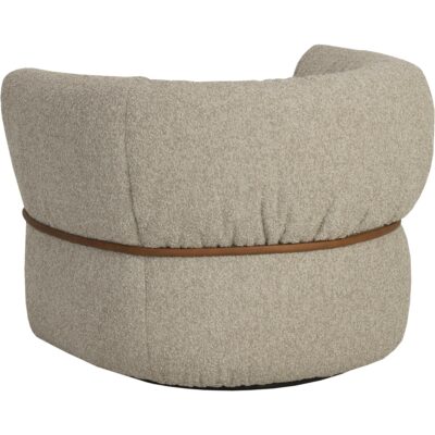 Davisville Swivel Armchair - Santa Cruz Cappuccino 113035 113035 4