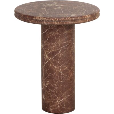 Bastion End Table - Marble Look - Mocha 113044 113044 2