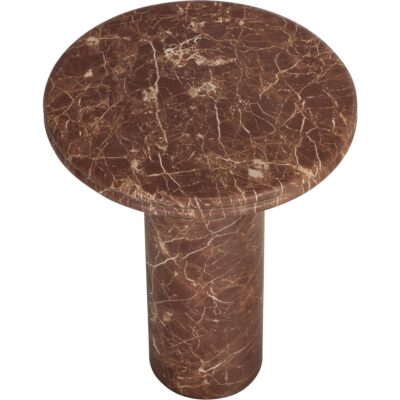 Bastion End Table - Marble Look - Mocha 113044 113044 3