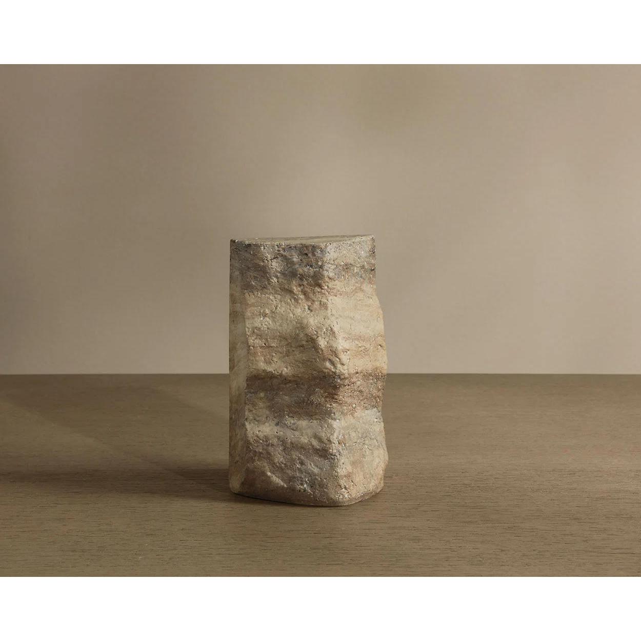 Strata Bookend (Set Of 2) - Marble Look - Mocha 16 Strata Bookend (Set Of 2) - Marble Look - Mocha - Image 16