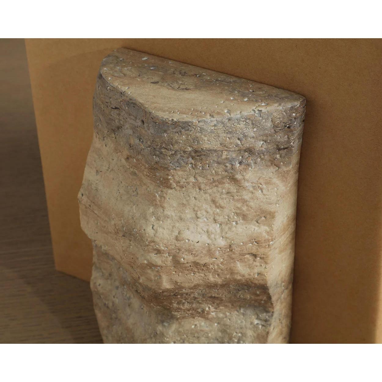 Strata Bookend (Set Of 2) - Marble Look - Mocha 17 Strata Bookend (Set Of 2) - Marble Look - Mocha - Image 17