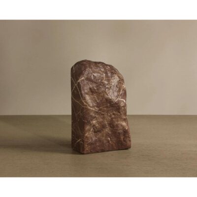 Strata Bookend (Set Of 2) - Marble Look - Mocha 23 Strata Bookend (Set Of 2) - Marble Look - Mocha 113054 113054 4